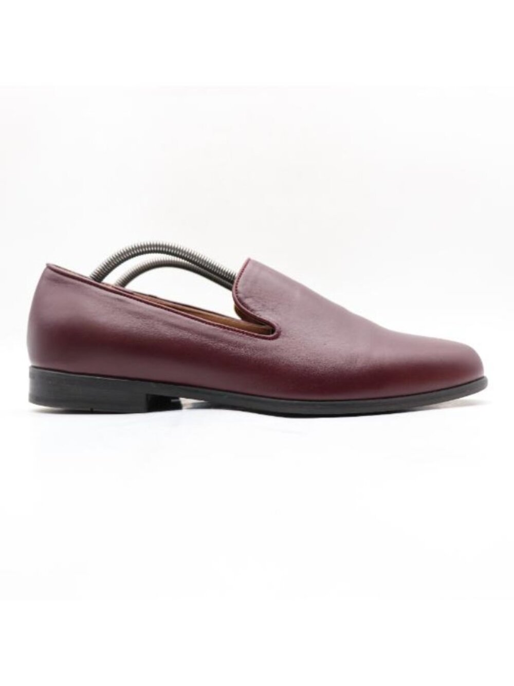 Duke + Dexter Venetian Loafers Men's Size 12 Burgundy Leather Slip On Shoes